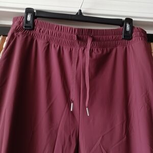 Old Navy Burgundy Drawstring Pants